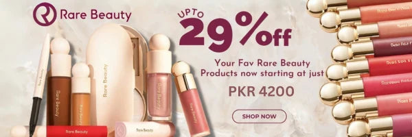 Rare Beauty Pakistan Sale – Up to 29% Off. Shop 100% Original Rare Beauty blush, foundation, lipstick & luminizer with Cash on Delivery at Lifector.