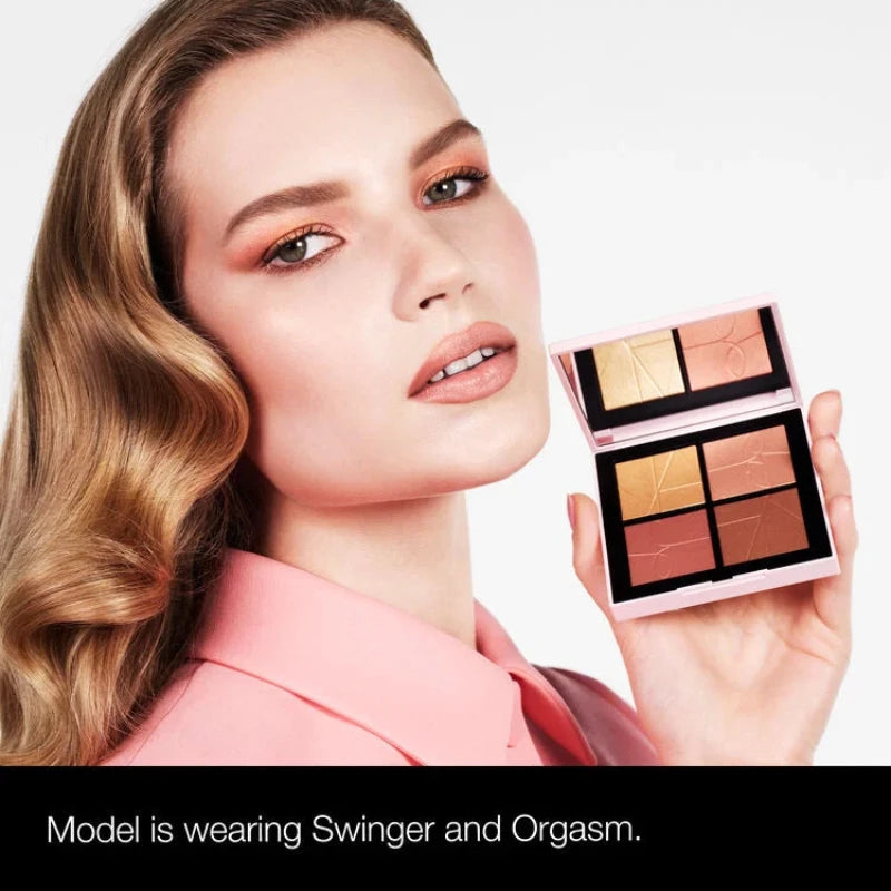 NARS - Orgasm Four Play Blush, Contour, and Highlighter Palette NARS - Orgasm Four Play Blush, Contour, and Highlighter Palette