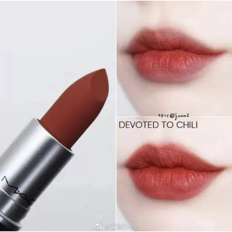 MAC Powder Kiss Lipstick - Devoted To Chili MAC Powder Kiss Lipstick - Devoted To Chili