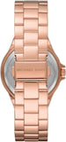 Michael Kors Women's Quartz Stainless Steel Rose Gold Dial 37mm Watch (MK7230)