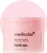 Medicube PDRN Pink Collagen Toning Gel Toner Pad 70 Pcs