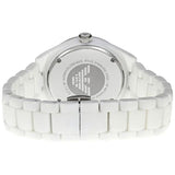 Emporio Armani Unisex Quartz Stainless Steel White Dial 39mm Watch (AR1425)