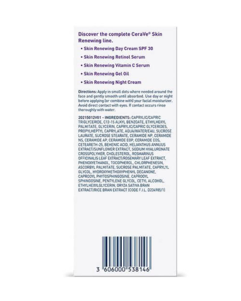 CeraVe Skin Renewing Gel Oil CeraVe Skin Renewing Gel Oil