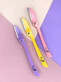 Feather Flamingo Facial Touch-up Razor (3 Razors X 1 Pack)