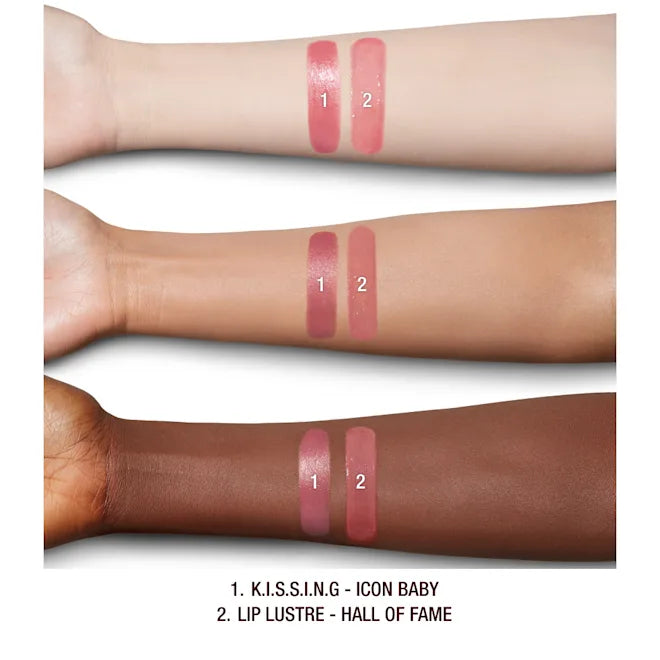 Charlotte Tilbury K.I.S.S.I.N.G Lipstick and Lip Gloss Duo Icon Baby Charlotte Tilbury K.I.S.S.I.N.G Lipstick and Lip Gloss Duo Icon Baby