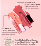 Huda Beauty Cherry Blossom Lip Set