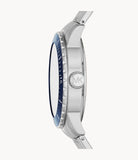 Michael Kors Men's Stainless Steel Blue Dial 44mm Watch (MK7153)