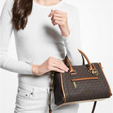 Michael Kors Carine Medium Logo Satchel