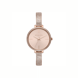 Michael Kors Women’s Quartz Stainless Steel Rose Gold Dial 36mm Watch (MK3785)