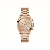 Guess Women's Stainless Steel Rose Gold Dial 36mm Watch (GW0314L3)