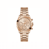 Guess Women's Stainless Steel Rose Gold Dial 36mm Watch (GW0314L3)