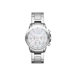 Armani Exchange Women’s Quartz Silver Stainless Steel Mother of Pearl Dial 36mm Watch (AX4324)
