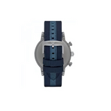 Emporio Armani Men's Quartz Blue Dial 46mm Watch with Nylon Strap (AR1949)