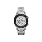 Armani Exchange Men’s Quartz Silver Stainless Steel Silver Dial 45mm Watch (AX1602)