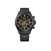 Hugo Boss Ikon Black Stainless Steel Chronograph Watch 1513278 - 44mm Dial