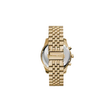 The Michael Kors Lexington Gold Stainless Steel 45 mm Chronograph Quartz Watch for Gents (MK-8281)
