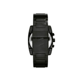 Armani Exchange Men’s Quartz Black Stainless Steel Red Dial 40mm Watch (AX2255)