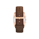 Armani Exchange Men's Quartz Brown Leather Strap 40mm Watch AX2252