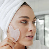 Aceology Rose Quatz Guasha Facial massager - #lifector_pakistan#