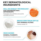 La Roche-Posay 50 face broad spectrum spf 50 tinted mineral-50 ml