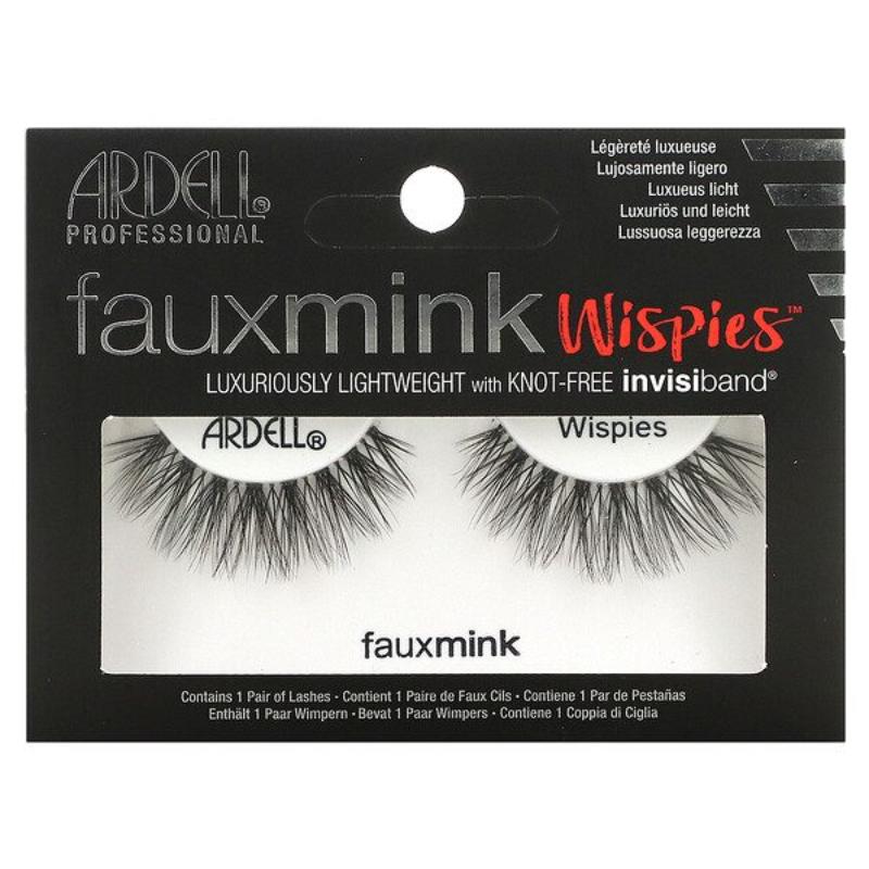 Ardell Faux Mink Wispies Lashes x1 Pair - #lifector_pakistan#