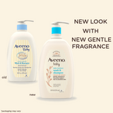 Aveeno Daily Moisture Wash And Shampoo 532ml