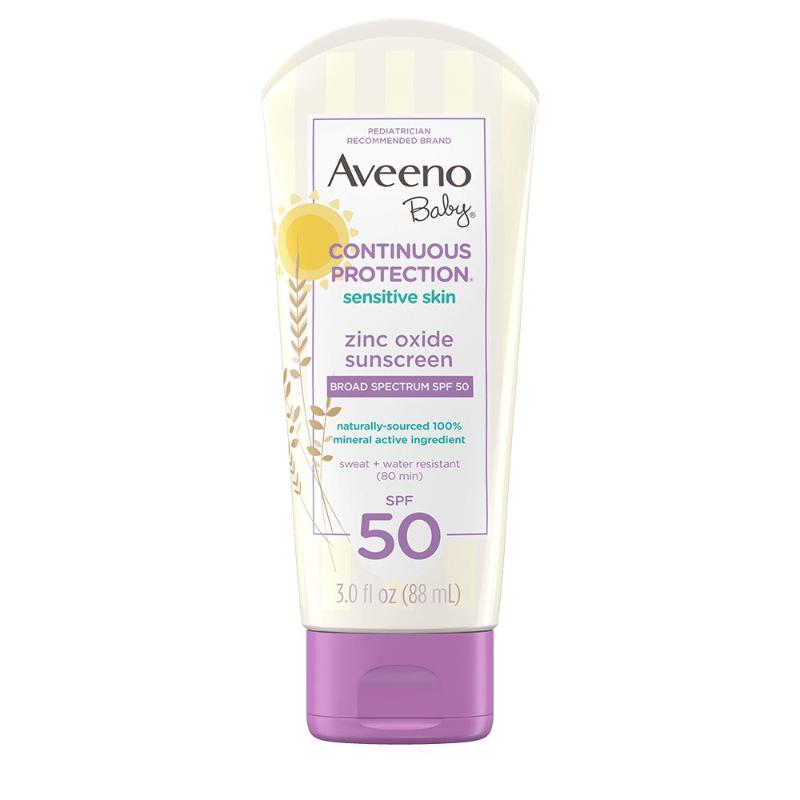 AVEENO Baby Continuous protection sensitive skin Lotion - 88ml - #lifector_pakistan#