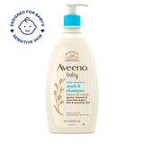 Aveeno Daily Moisture Wash And Shampoo 532ml - #lifector_pakistan#
