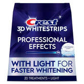 Crest 3D Whitestrips Professional Effects + LED Light, 20 Treatments