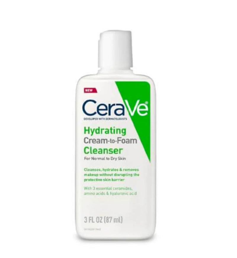 Cerave Hydrating Cream-To-Foam Cleanser For Normal To Dry-Variation Cerave Hydrating Cream-To-Foam Cleanser For Normal To Dry-Variation