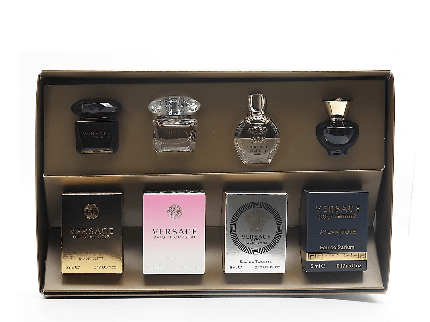 Versace Gifts & Sets Womens Mini Set x 4 Versace Gifts & Sets Womens Mini Set x 4