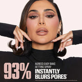 HUDA BEAUTY Easy Bake Blurring Setting Spray with 16-Hour WeaR