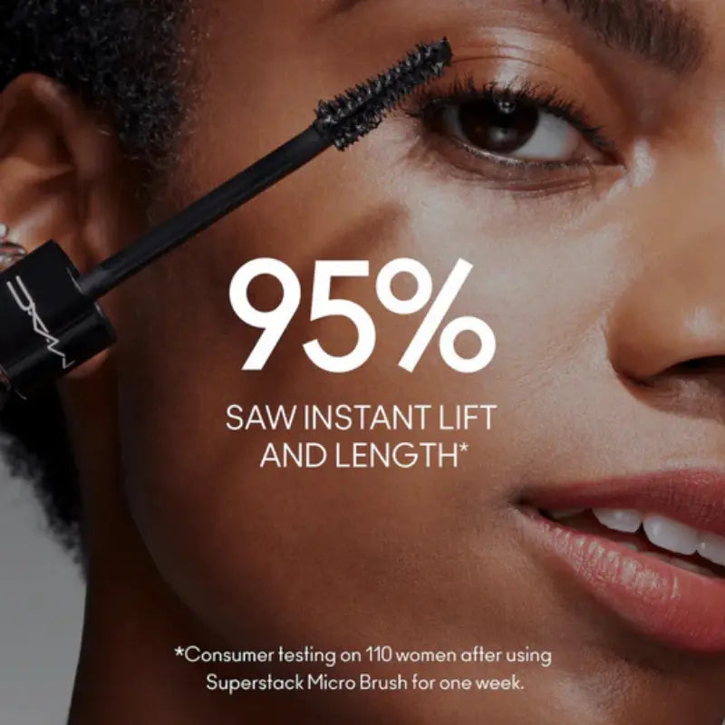 MAC MACStack Micro Brush Mascara Black 12ml MAC MACStack Micro Brush Mascara Black 12ml
