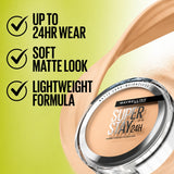 Maybelline Super Stay Up To 24Hr Hybrid Powder Foundation