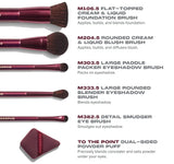 Morphe - Rebellious 6-Piece Brush & Tool Set
