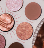 Morphe Rich & Foiled Artistry Palette Rose To Fame