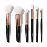 Morphe Rose Away 6-Piece Face & Eye Travel Brush Set