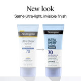 Neutrogena Ultra Sheer Dry-Touch Sunscreen SPF 70 147ml