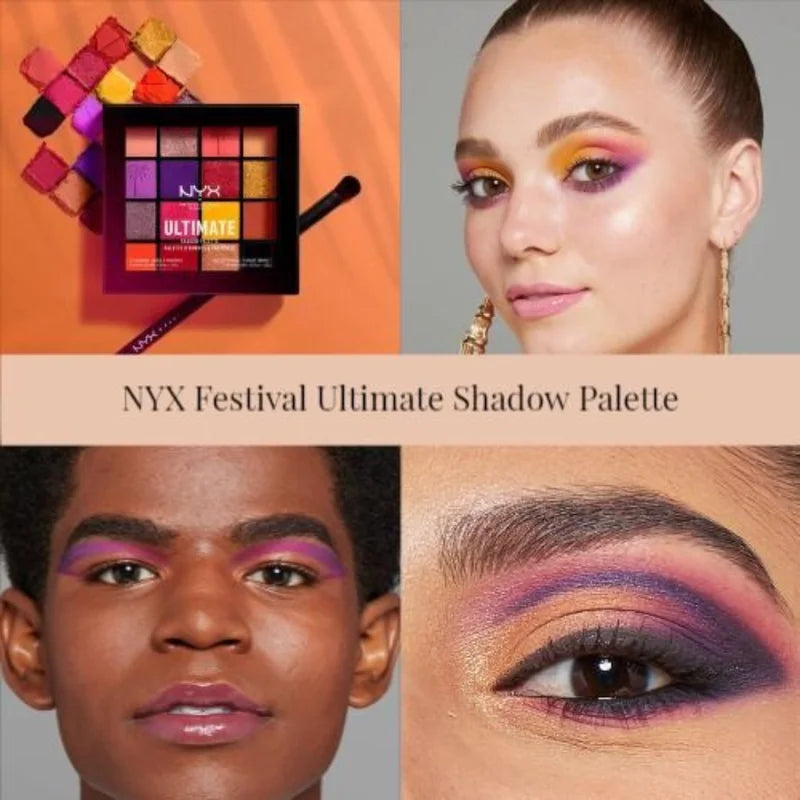 NYX PROFESSIONAL MAKEUP Ultimate Shadow Palette Festival Edition NYX PROFESSIONAL MAKEUP Ultimate Shadow Palette Festival Edition