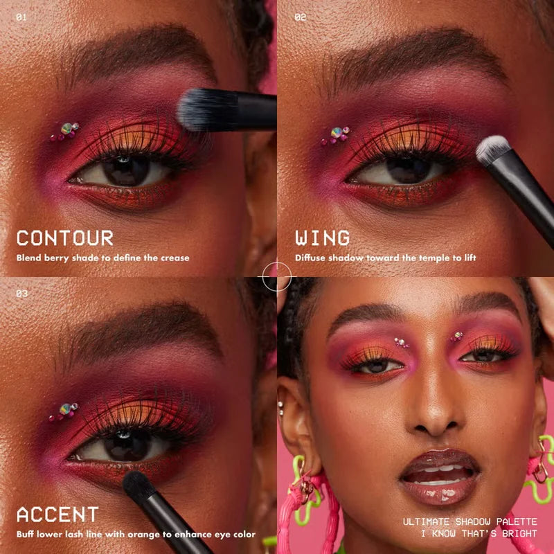 NYX Professional Makeup Ultimate Shadow Palette Vegan 16-Pan - I Know That's Bright NYX Professional Makeup Ultimate Shadow Palette Vegan 16-Pan - I Know That's Bright