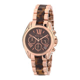 Michael Kors Women’s Quartz Chronograph Stainless Steel Brown Dial 36mm Watch (MK5944)