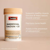 Swisse Ultiboost Magnesium, Calcium + D3