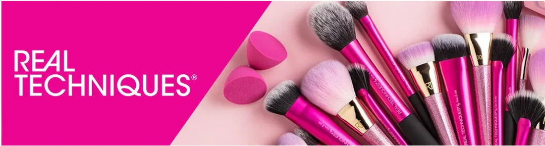 Real Techniques makeup brushes and blending sponges collection – authentic professional makeup tools in Pakistan by Lifector