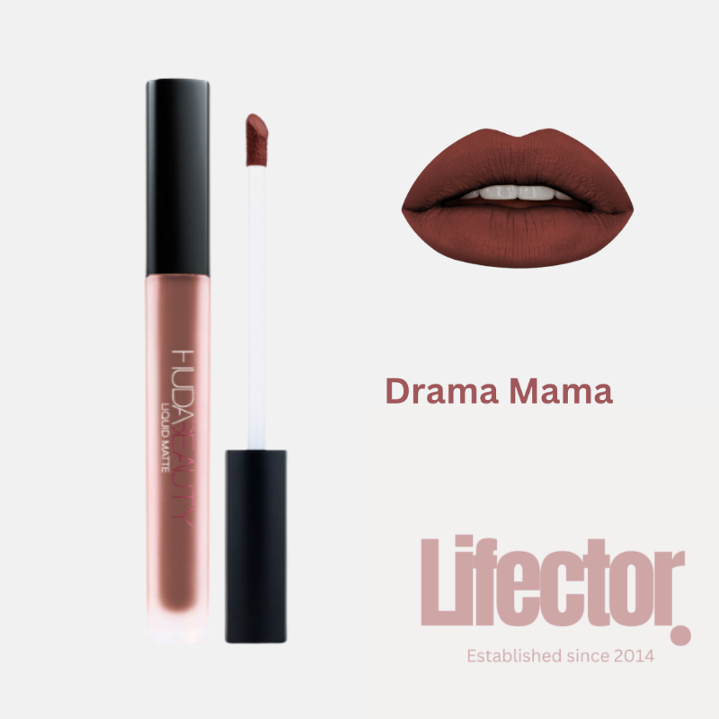 Huda Beauty Liquid Matte Ultra-Comfort Transfer-Proof Lipstick