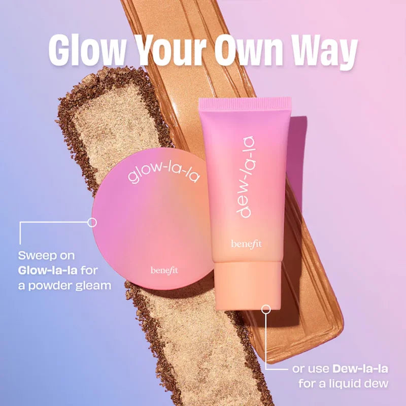 Benefit Cosmetics  Glow La La Blurring Powder Highlighter