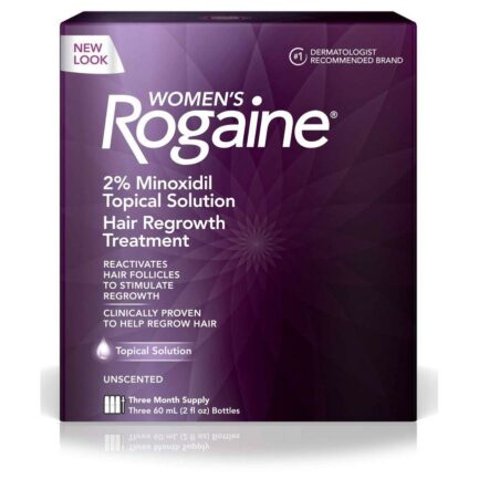 Women's Rogaine 2% Minoxidil Topical Solution