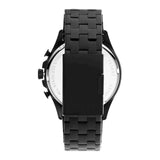 Fossil Forrester Black 42mm Stainless Steel Black Dial Chronograph Quartz Watch for Gents - FS5697