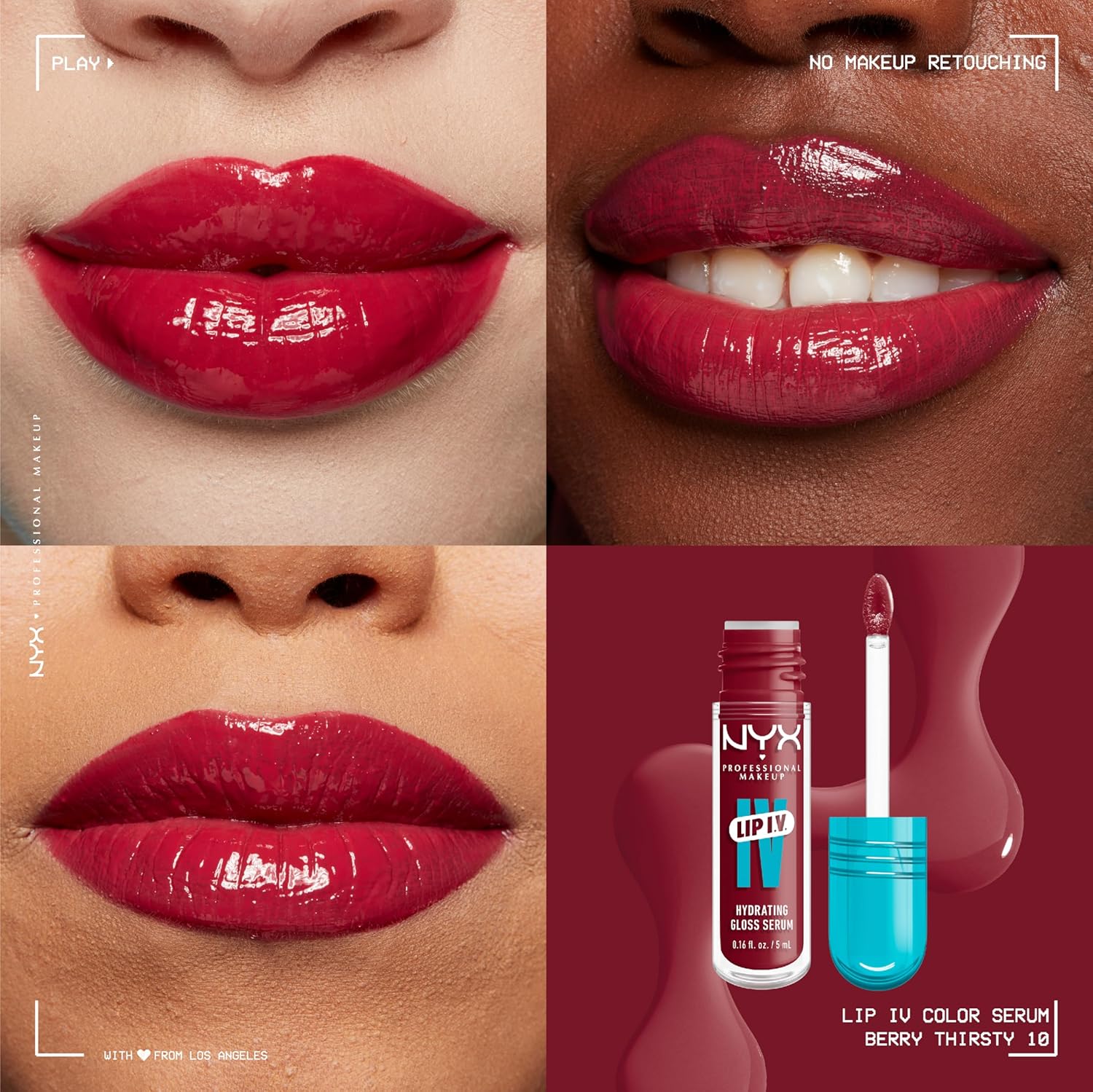 Nyx Lip I.V. Hydrating Lip Gloss Stain