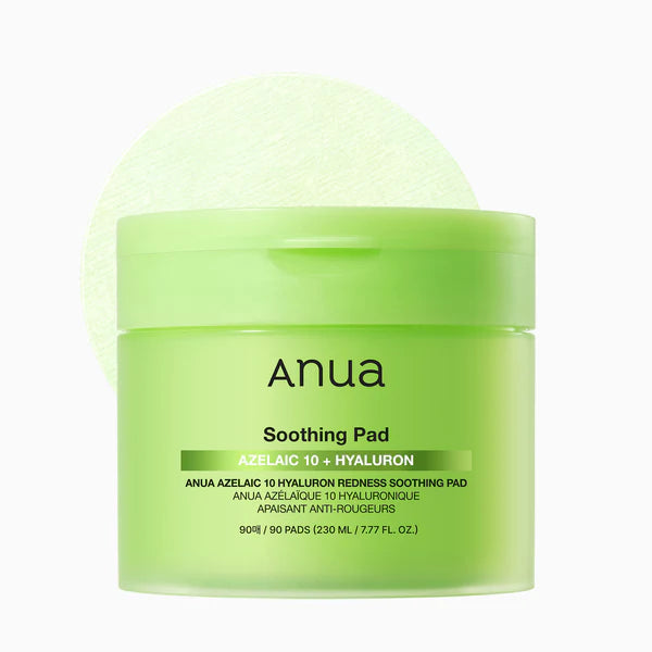 Anua Azelaic 10% + Hyaluron Redness Soothing Pad