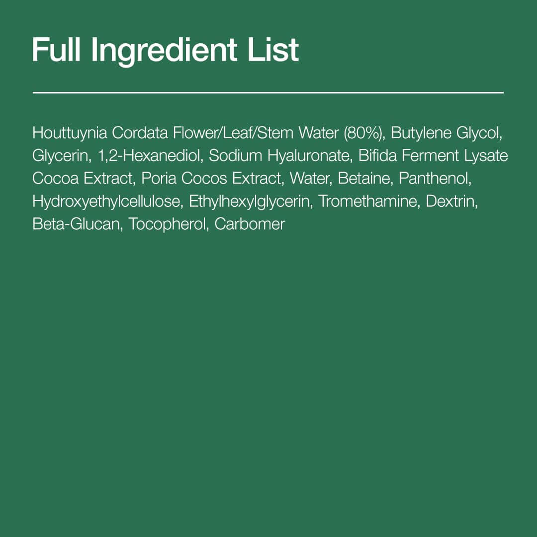Anua -Houttuynia Cordata 80% Moisture Soothing Ampoule
